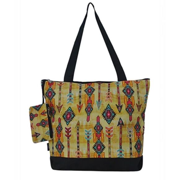 Boho Tribal NGIL Canvas Tote Bag - Picture 2 of 5